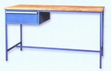 Dílenský stůl, 1 zásuvka DS 02 R2
